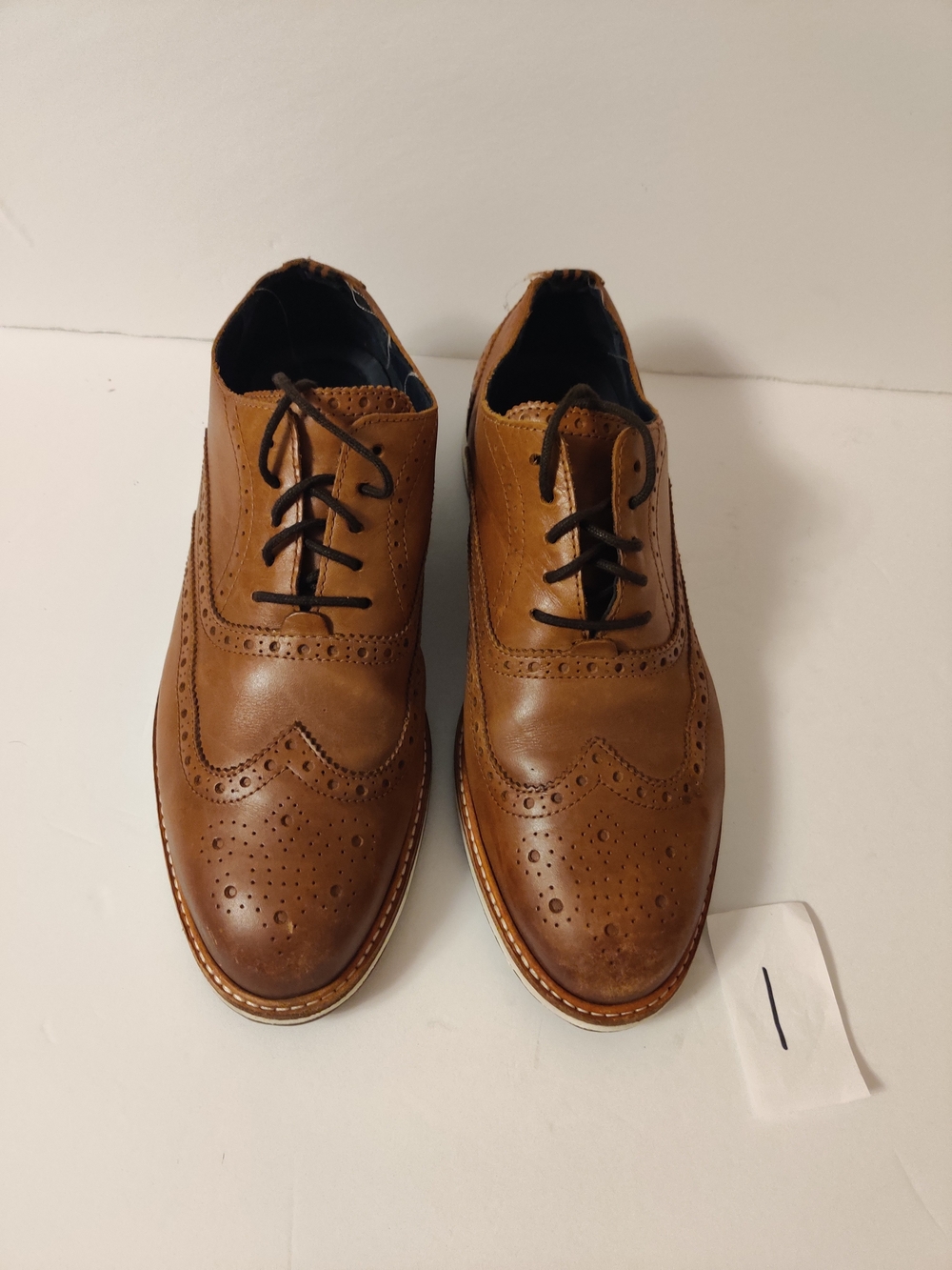 Cole Haan OriginalGrand Wingtip Oxford Men's Brown Brogue Shoes 9